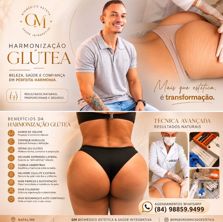 Harmonização glútea