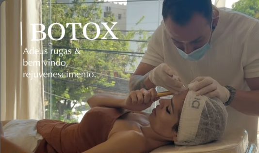 Aplicação de botox